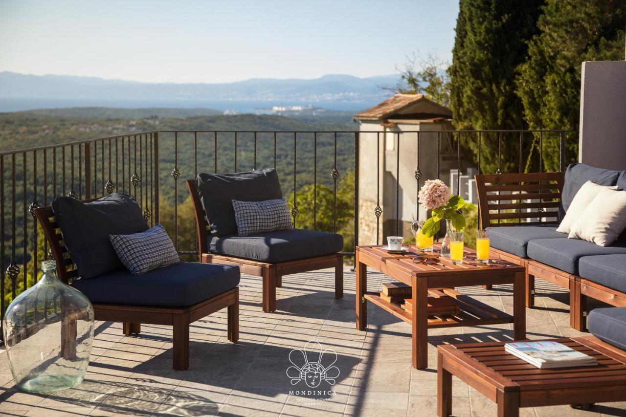Mondinica Heritage House - Heated Pool Dobrinj 外观 照片